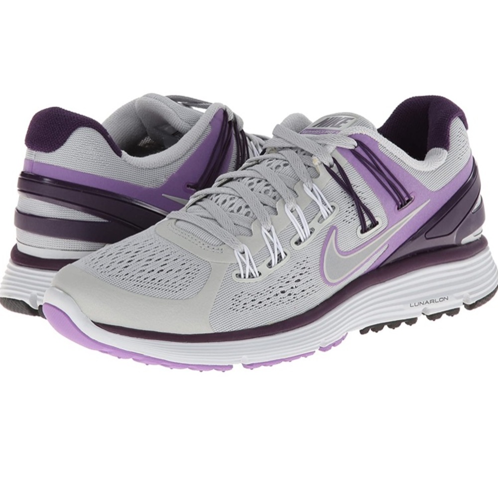 Nike Purple gray sneaker running shoes